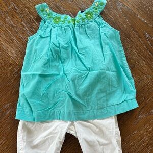 18 to 24 months, toddler, baby girl cute summer outfit.